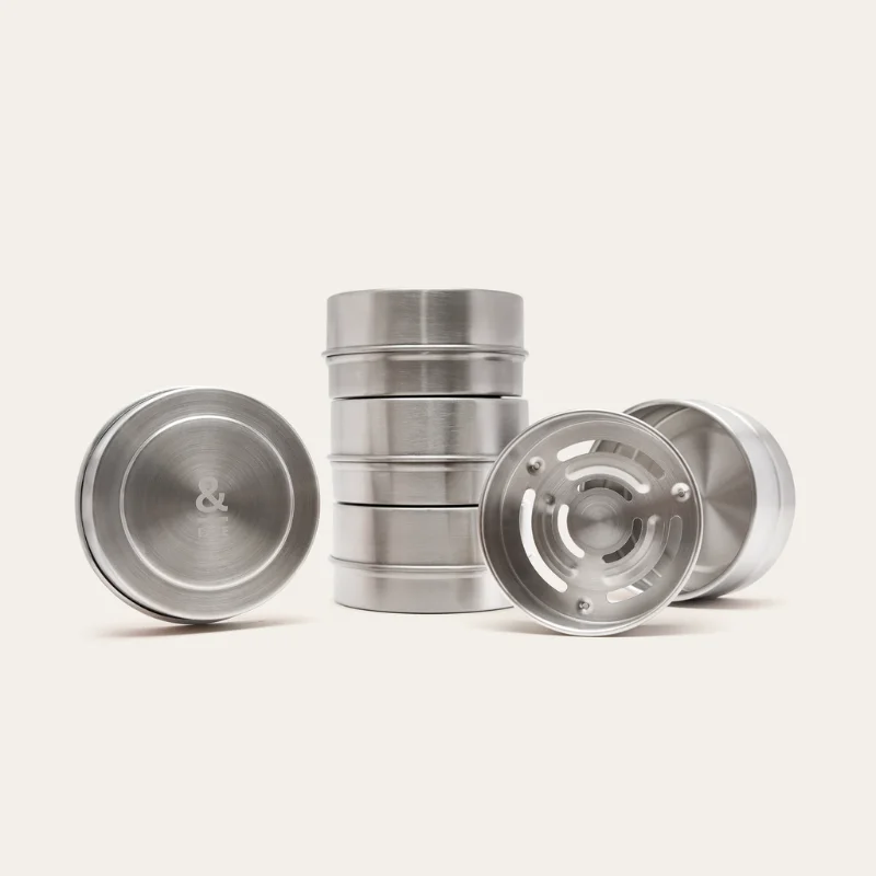 with the functions of decontamination, deodorization, and nourishment.Stainless Steel Storage Kit