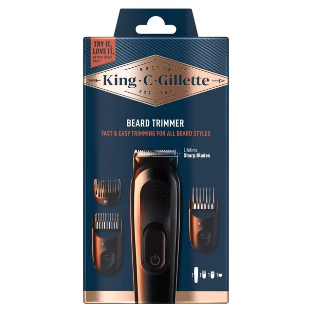 - Rabbit grass rack to prevent waste food boxKing C. Gillette Cordless Beard Hair Trimmer with 3 Interchangeable Combs