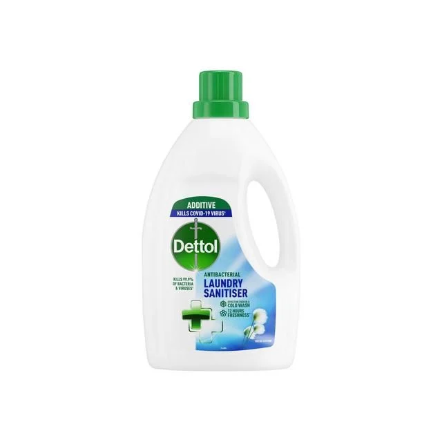 ---Dettol Antibacterial Laundry Cleanser Fresh Cotton   2.5L