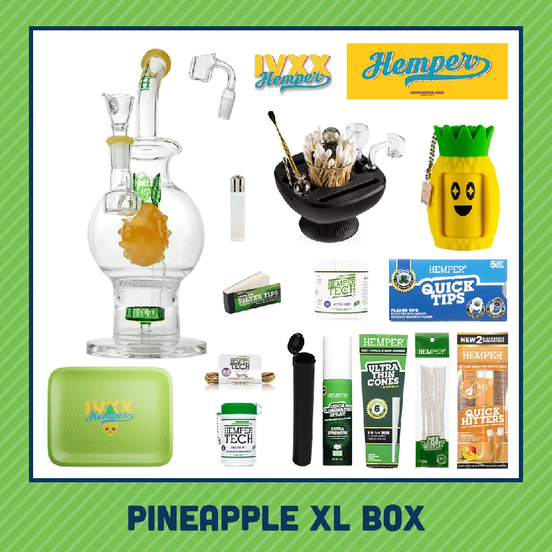 - Natural latex pet mattressHEMPER - Pineapple XL Bong Box