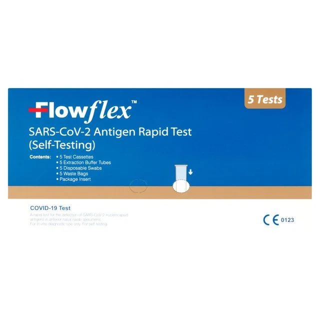 - ​​Christmas pet Christmas clothingFlowflex SARS-CoV-2 Antigen Rapid Test   5 per pack