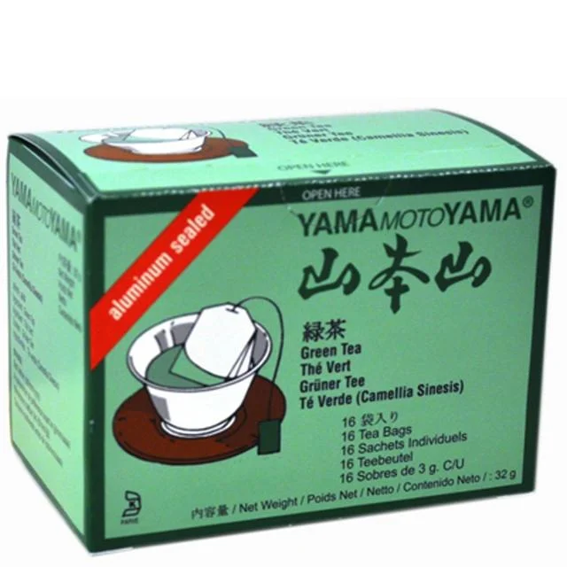 ---Yamamotoyama Sencha Green Teabags   16 per pack