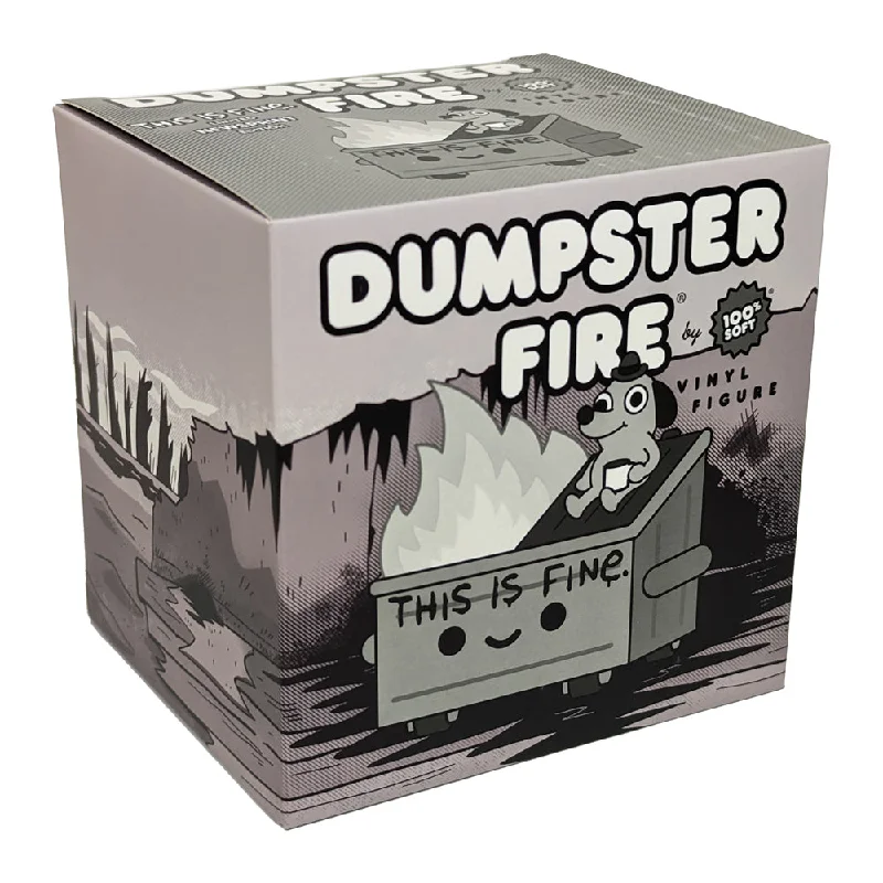 - Pet water dispenser UV sterilization versionDumpster Fire - This is Fine Vinyl Figure Newsprint Edition