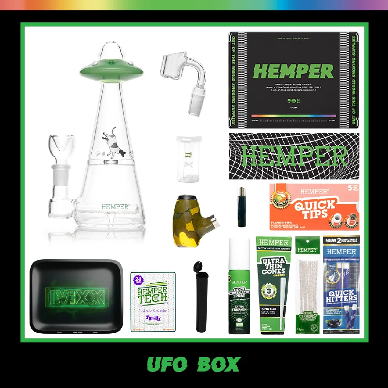 - Cat hair ball removal and hair removal creamHEMPER -  UFO Vortex Bong Box